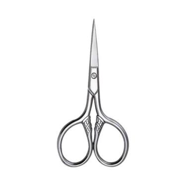 Imagem de Tesoura De Maquiagem De Aço Inoxidável Para Sobrancelhas, Manicure, Cu
