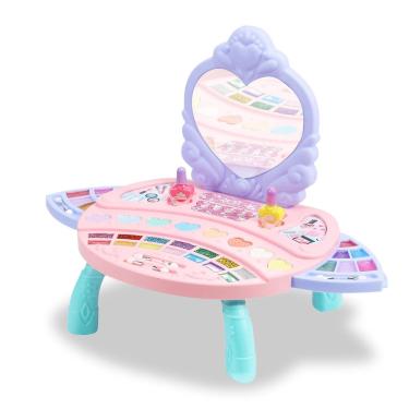 Imagem de Kit de maquiagem para meninas, conjunto de maquiagem para me
