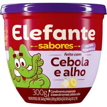 Imagem de Kit c/ 3 Extrato de Tomate com Cebola e Alho Elefante 300g