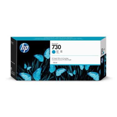 Imagem de Cartucho de Tinta HP 730 Ciano P2V62A  Plotter HP T1600