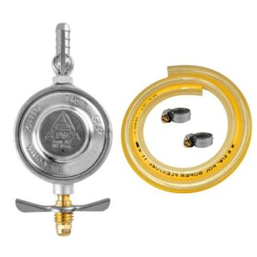 Imagem de Kit Instalação Gás Registro Aliança 1kg Mangueira Multi 2,5m - Renogás