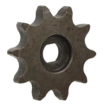 Imagem de 10 Chaves de dentes Durável a aço de carbono engrenagem de aço para cadeias de bicicleta e motores de engrenagem 1020 Fácil de instalar Melhorar o desempenho