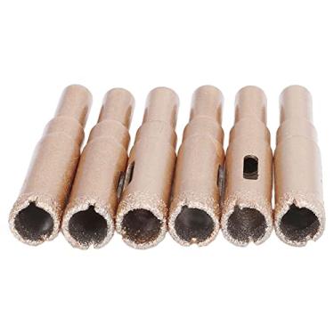 Imagem de Serra de Furo de Diamante, 10 Unidades de Serra de Furo de 12 Mm para Telhas de Vidro Conjunto de Brocas Ocas de Alta Torção para Vidro, Telhas de Cerâmica, Mármore, Porcelana,