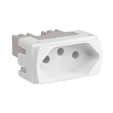 Imagem de Módulo Tomada 10A Branco Miluz Scheneider - SCHNEIDER, Branco