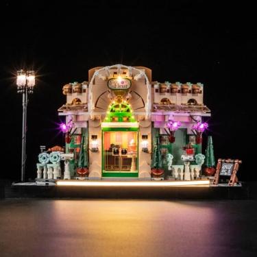 Imagem de GEAMENT LED Light Kit Compatible with Lego French Café Building Blocks Model - Lighting Set for Icons 10362 (Model Set Not Included)
