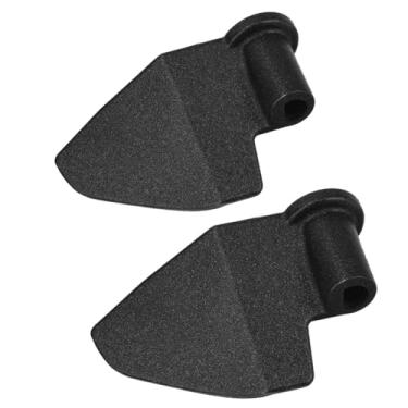 Imagem de 2 peças de pá de amassar para máquina de fazer pão, peça de substituição de pá de mistura de liga de alumínio compatível com a máquina Cuisinart CBK-110 CBKK-110P1