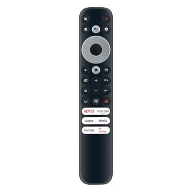 Imagem de Substituição de controle remoto infravermelho RC902V FMR4 para TCL QLED TV 65X925 75X925 50P725G 55C728 75C728 RC902V-FMR4