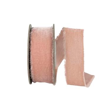 Imagem de Reliant Ribbon Fita de veludo com borda desgastada Dutchess, malva antigo