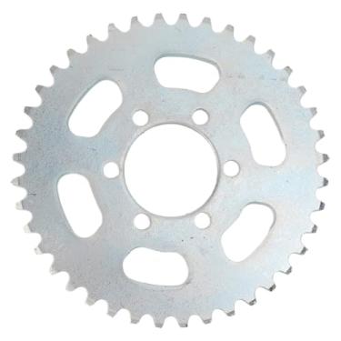 Imagem de Roda dentada traseira Cog 40T Cadeia roda dentada traseira Cadeia de aço Substituição da roda para ATV Bike Durable alta resistência ferrugem resistente ao desgaste longo tempo de