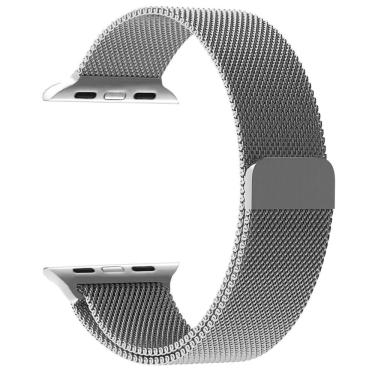 Imagem de Pulseira Para Apple Watch 8, 9 E 10 38Mm 40Mm Prata