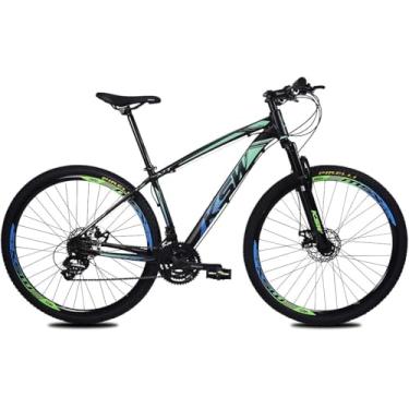 Imagem de BICICLETA ARO 29 KSW XLT COLOR - 24 VELOCIDADES (Verde/Azul, 15)