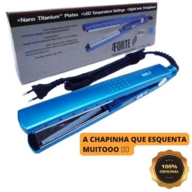 Imagem de Chapinha Prancha de Cabelo 450F Titanium Pro - Cerâmica - Chapinha Ali