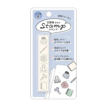 Imagem de Kamio Japan Carimbo com 6 carimbos de papelaria Love Stamp 223557