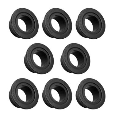 Imagem de Pacote com 8 rodas para lava-louças WD12X26146 Rack inferior de substituição compatível com máquinas de lavar louça GE substitui WD12X10435 265D1512P002 AP6989036 4959000 PS16217024