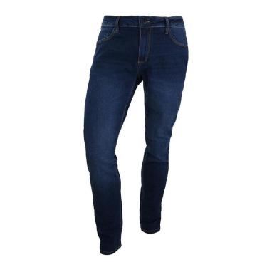 Imagem de Calça Jeans Masculina Lado Avesso Slim Marcello Azul - LH173-Masculino