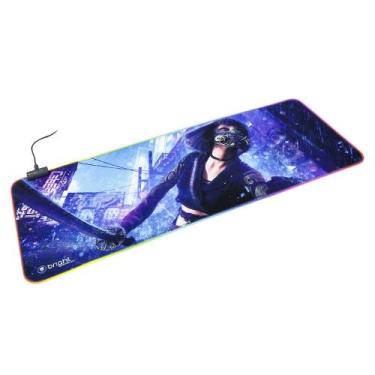 Imagem de Mouse Pad Gamer Bright c/ Iluminação LED RGB 80x30cm