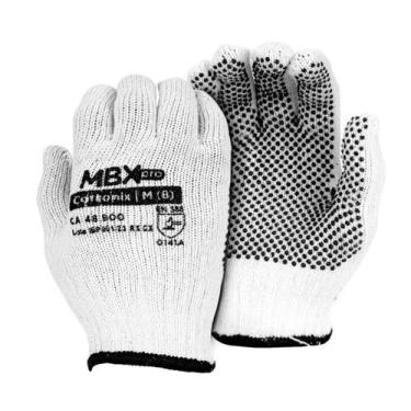 Imagem de Luva cottonix tamanho unico tricotada pigmentada ca 48900 pr 10383 - m