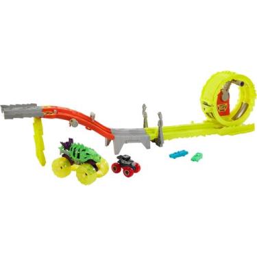 Imagem de Pista Hot Wheels Monster Truck Arena Energia de Demolição Mattel