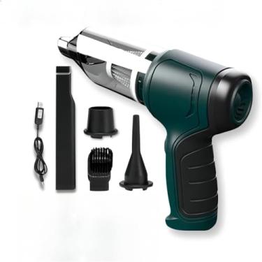 Imagem de Aspirador e Soprador Portátil Alta Potência e Multifuncional para Limpeza Completa para Carro(Aspirador e Soprador 5 em 1)