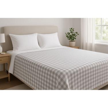 Imagem de Cobertor Blanket Estampado Toque De Seda - Casal - Vichy Fend