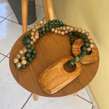 Imagem de Colar de Mesa Porta Parede Decorativo Grande Argola Lume