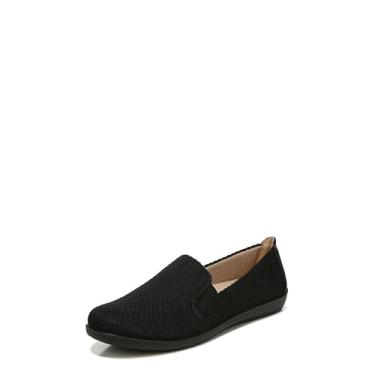 Imagem de LifeStride Tênis feminino Next Level Slip-On, Preto verdadeiro, 7 Wide
