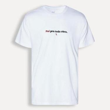 Imagem de Camiseta Reserva Pai Pra Toda Obra Masculina Preta-Masculino