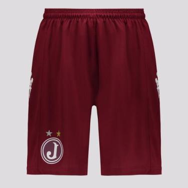 Imagem de Calção Kappa Juventus da Mooca Treino Atleta 2025 Bordô, M