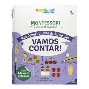 Imagem de Escolinha MONTESSORI Meu P livro Atividades: Vamos Contar!