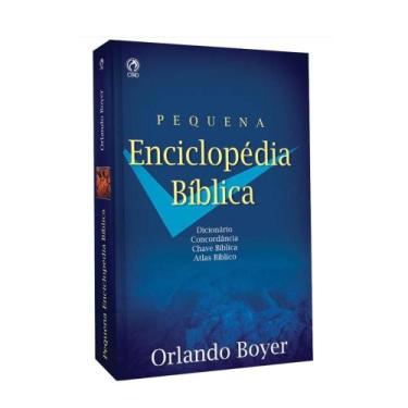 Imagem de Pequena enciclopédia bíblica  capa brochura  orlando boyer - EDITORA C