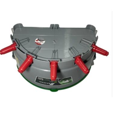 Imagem de Balde Mamadeira Alimentador De Bezerros 18 Litros 5 Bicos Baspan