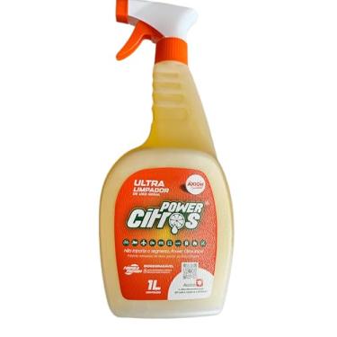Imagem de Power Citrus Ultra Limpador Multiuso, 1L, Flotoador de limpeza biodegradavel Com Gatilho