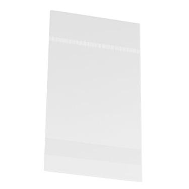 Imagem de Saco Adesivado 1mil Unidades Presente Armazenamento Transparente Embalagem Autoadesiva (Sem Furo, 5x8)