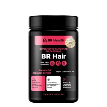 Imagem de BR Health Hair – Suplemento para Cabelos com Biotina, Zinco e Vitaminas – 30 Cápsulas