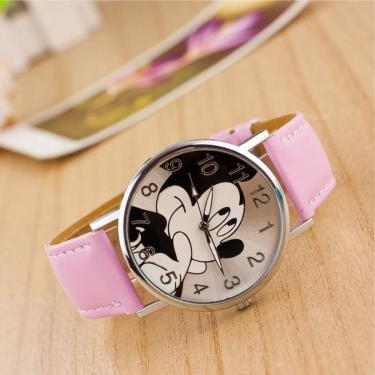 Imagem de Relógio De Pulso Analógico Regulável Com Personagem Mickey