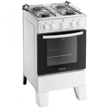 Imagem de Fogão 4 Bocas Acendimento Manual Mesa de Inox Forno 50L Milão Atlas, B
