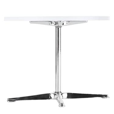 Imagem de KIMISS 1:12 Dollouse Transparent Round Table - Móveis Elegantes Em Miniatura para Fingir que Play & Decor