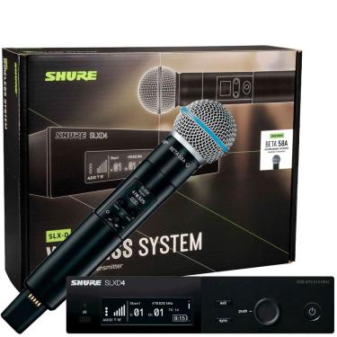 Imagem de Microfone Sem Fio Shure Beta Slxd24/B58-G58