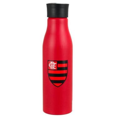 Imagem de Garrafa Alumínio Flamengo 600 Ml - Qh073-5-B - Mileno
