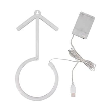 Imagem de LED NEON GIRO SIGN BORL BLUE ILUMINAÇÃO NOITE DO SOLO DE DECORAÇÃO DO EQUIPE DURÍVEL PVC Material ABS de 30 cm de altura 14 cm Largura