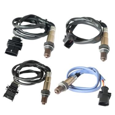 Imagem de Sensor de oxigênio O2 2014-2020 Upstream e downstream 4 peças apto para Maserati Ghibli 14-20 3.0L, Levante 17-20 3.0L/3.8L, Quattroporte 14-20 3.0L/3.8L, Substitui 670004022 670000 021999 670009076