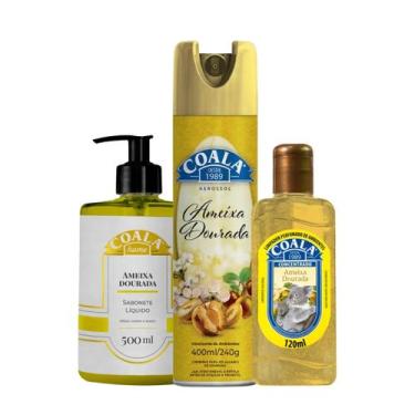 Imagem de Kit Coala Ameixa Dourada Completo 1 Odorizante de Ambiente Aerossol 40