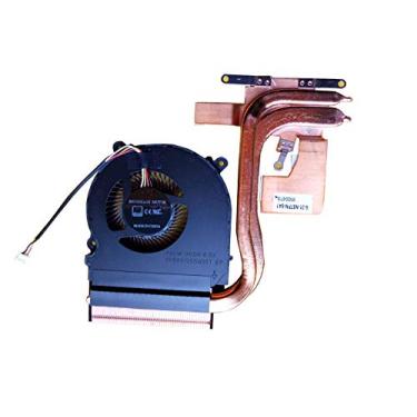 Imagem de Ventilador de CPU de 4 pinos e dissipador de calor para CLEVO N850EP N857EP DFB601205M20T-FKLW 6-31-N85E2-101 6-31-N87PN-6A1 15.6'
