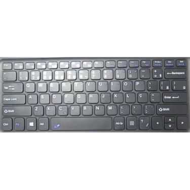 Imagem de Teclado Notebook Para Multilaser M11W NB259 H007-4 PRIDE-K2586 Brasil BR Novo