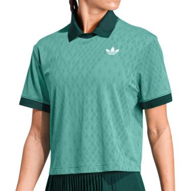 Imagem de Camisa Polo Adidas Tennis Pro Climacool Verde-PP