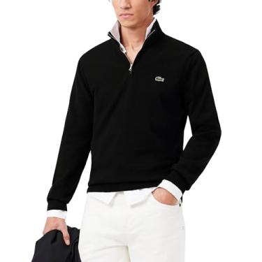 Imagem de Lacoste Suéter masculino Ah1980-51, Preto, P