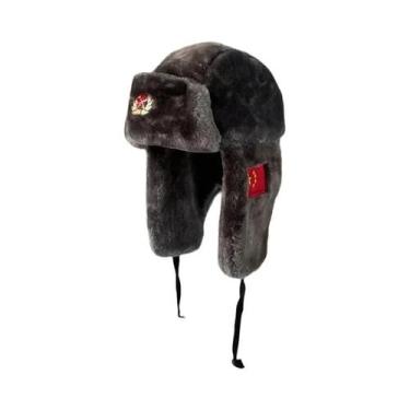 Imagem de Chapéu De Inverno Grosso E Quente De Pelúcia Para Homens E Mulheres Co