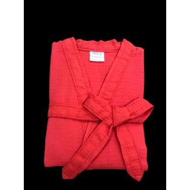 Imagem de Roupão de Banho Briza Piquê Adulto 100% Algodão Manga Curta (5008)  Go