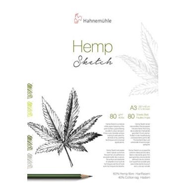 Imagem de Hemp Sketch 80 g/m², bloco desenho, A3, 80 fls