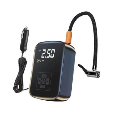 Imagem de Inflador De Pneus Portátil Sem Fio Bomba De Ar Elétrica Para Carros Pe